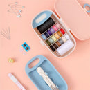 Box Thread Embroidery Stitching Travel Sewing Kit Needle Sewing Thread Portable