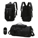 Unisex Backpack Travel Sports Compartment Gym Fitness Camping Bag (Black) Newly