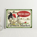 11CT 3 Strand Printed Full Embroidery Chicken Needlework DIY Cross Stitch K