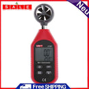 UNI-T UT363 Digital Speed Tester Mini Anemometer 0-30m/s Air Flow Monitor w/f T