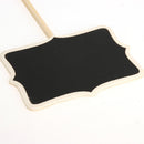 20pcs Mini Chalk Board Board on Stick Stand Holder Wedding Card Wedding Ka