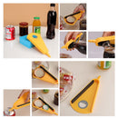Multi Function 5 In 1 Cooking Can Opener Bottle Opener Jar Opener Twist Off Lid