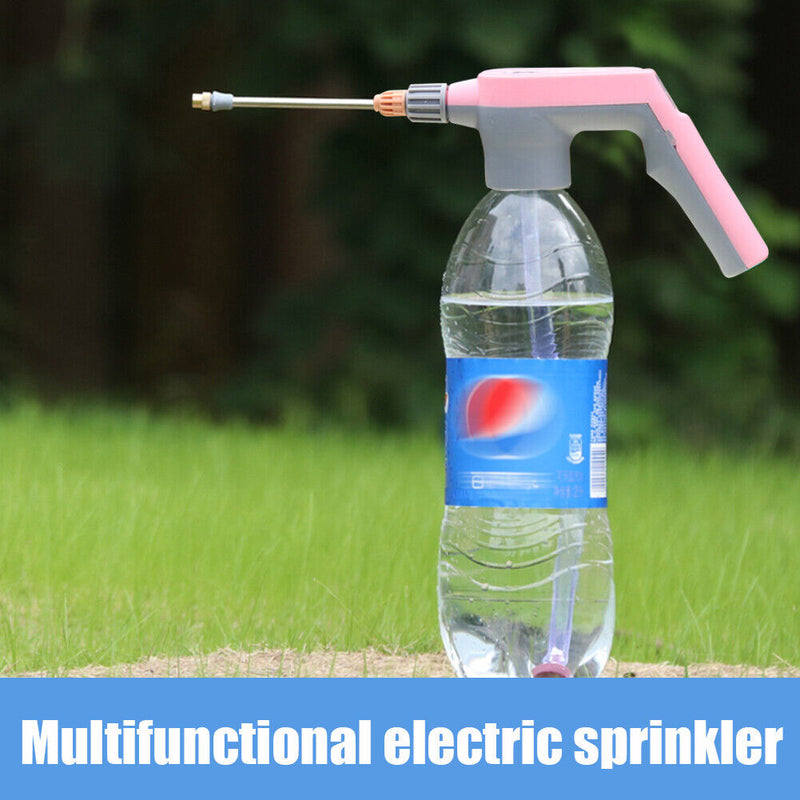 #A Home Convenient Garden Sprinkler Watering Head USB Charging Irrigation Suppli