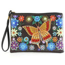 DIY Butterfly Special Shaped Diamond Painting Novelty Wristlet Bags Women Wallet
