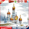 14CT Partial Cross Stitch Castle Stamped DIY Embroidery Kits Printed Crafts