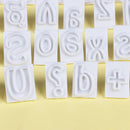 Fondant  Plastic Decorating Cookie Cutter Cake Mold Alphabet Letters Biscuit