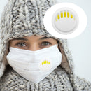 10pcs Air Breathing Filter Accessories Face Cover Mouth Valves Activated