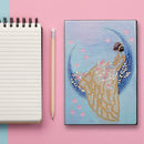5D DIY Diamond Painting Mosaic Notebook Special Shape Drill Art Craft Kit D