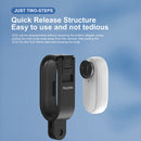 Protective Frame 1/4 Adapter Adjustable Bracket for Insta360 Go 2 (Black) Newly