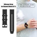 22mm Silicone Band for Huawei Watch GT 3 46mm/GT Runner Strap (Dark Blue)
