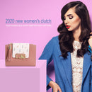 Tassels Women Short Wallet PU Leather Clutch Card Bag Female Purse (Pink)