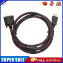 Full HD HDMI-compatible Male to 15 Pin VGA Connector Adapter Converter Cabl