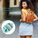 Simple Jewelry Box Portable Women Outdoor Travel Earring Ring Case (Green)