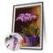Corner Butterfly Orchid Oil Paint By Numbers DIY Frameless Drawing Picture Cr