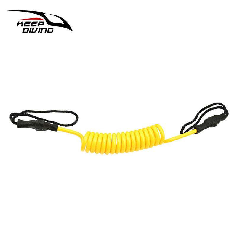 KEEP DIVING Surfing Ankle Leash Coiled Stand Up Paddle Board Surfboard Leg Ro