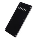 6 Holes Electric Guitar Tremolo Cavity Cover Back Plate for ST SQ (Black) Newly