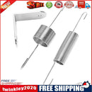 Chrome Alloy Throttle Return Spring Bracket + Dual Springs for Chevy Ford