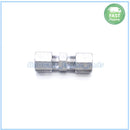 10X Brake Line Union Fitting Straight Compression Kits Connector 3/16" OD
