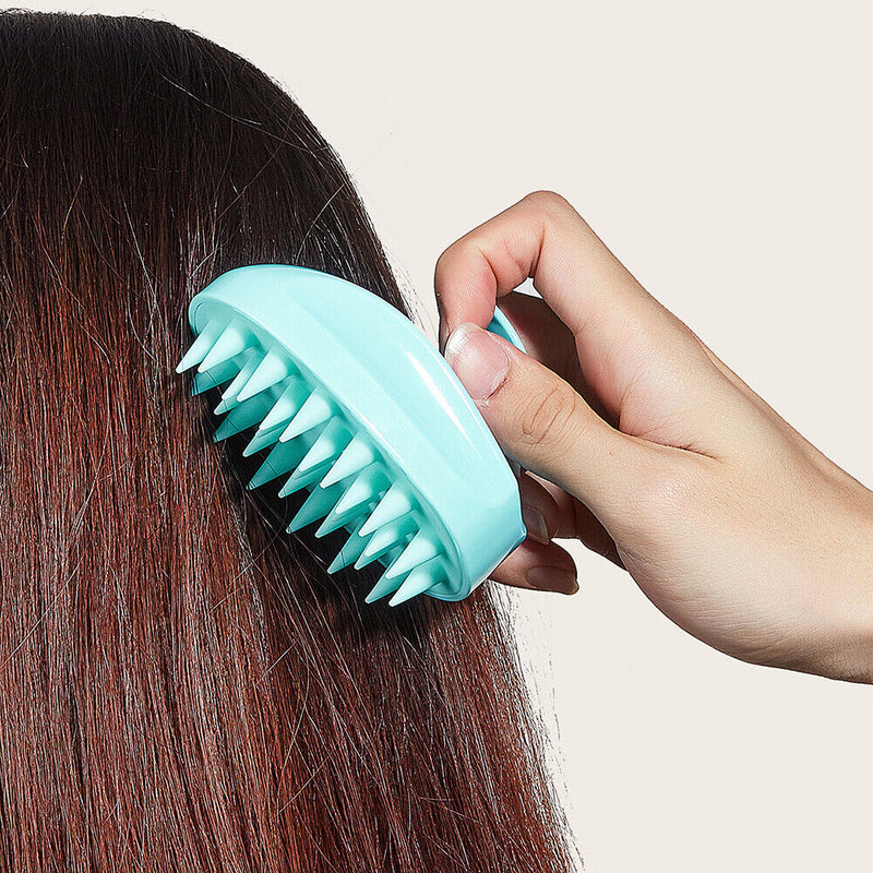 Silicone Hair Comb Healthcare Scalp Body Massage Tools for Salon Hairdressing
