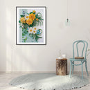 Diamond Painting quilling paper flower Partial Special Drill Rhinestone Kit