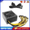 ATX 12V 2000W 10x6 Pin Miner Power Supply with Cable for ETH BTC Power Kit