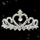 Mini Tiara Hair Clips Princess Crown Comb Costume Accessories For Princess V3F7