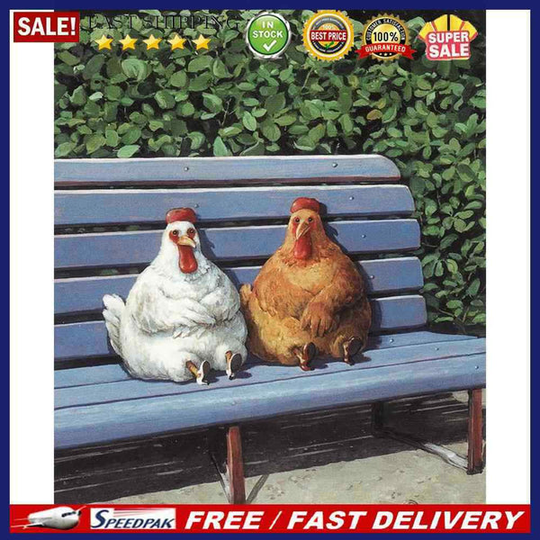 Chicken Chair Canvas Painted Oil Paint By Numbers Wall Art Modern Bedroom Decor