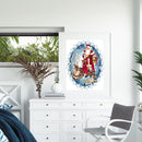 Santa And Animals Frameless Oil Paint By Numbers DIY Hand Painted Canvas Crafts