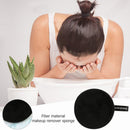 Washable Reusable Make Up Remover Wipe Pad Face Cleansing Puff (Black) Newly