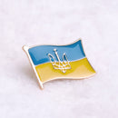 Ukraine Flag Medal Alloy Metal Lapel Pin Badges Men Women Pin Jewelry Gift Newly
