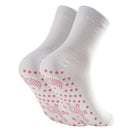 2pcs Unisex Winter Self-Heating Health Socks Pain Relief Stockings (White) Newly