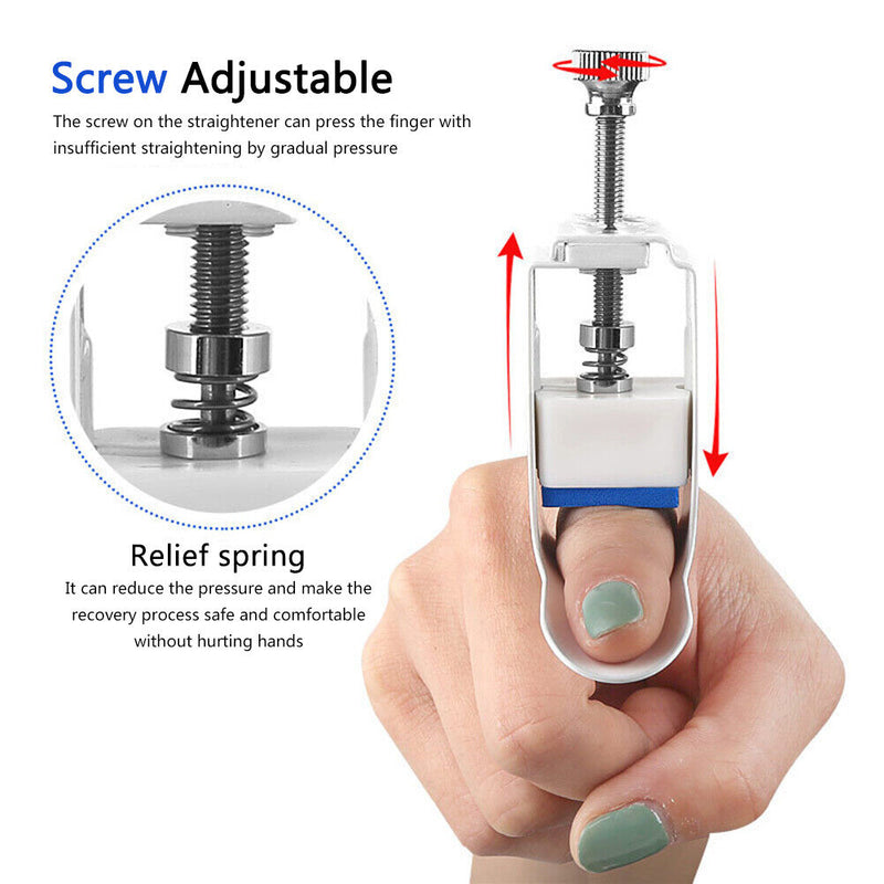 Finger Straightening Machine Injury Rehabilitation Holder Joint Support Sta