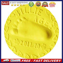 2PC20g Baby Care Hand Foot Inkpad Soft Clay Washless Footprint Mud (Yellow)