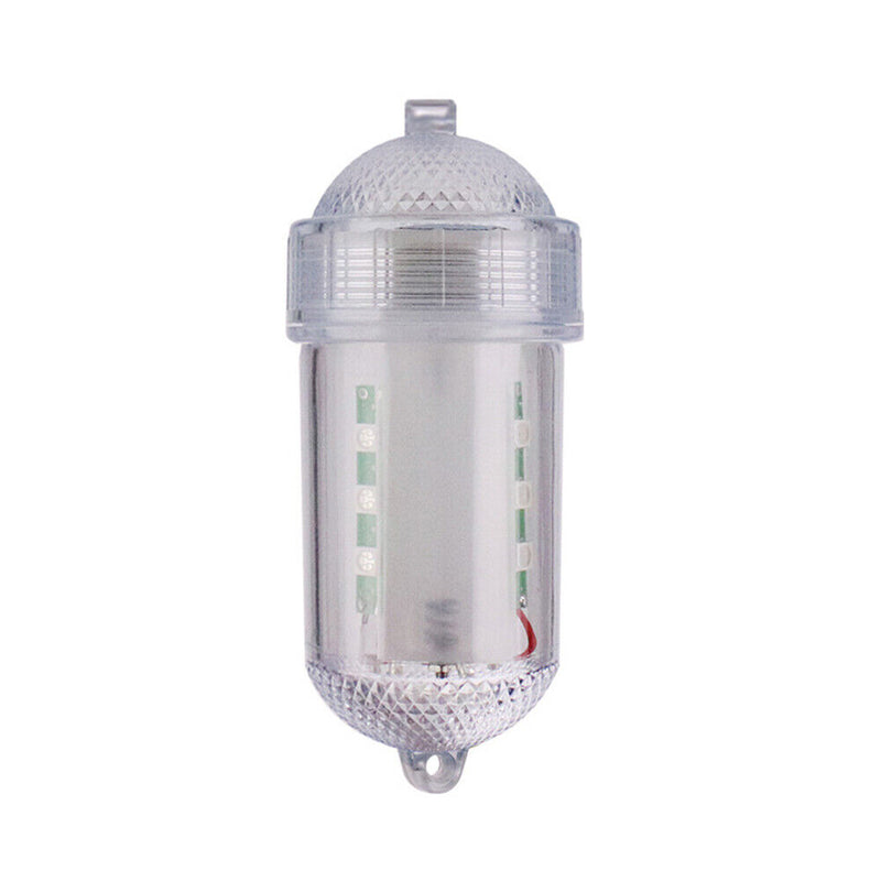 Underwater LED Fishing Attracting Lamp Luminous Lure Bait Light (Green) Newly