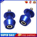 8mm CNC Swingarm Spool Sliders for Suzuki GSXR600 750 1000 GSX1300R (Blue)