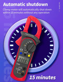 Counts Smart Multimeter Digital Clamp Meter True RMS AC/DC Current Voltmeter