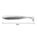 10x 9cm 4.2g Bionic Mandarin Fish Fishing Lures Artificial Soft Bait (1) Newly