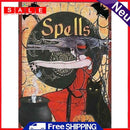 Full Round Drill Diamond Painting Tin Painted Girl Pictures Handiwork Mosaic Kit