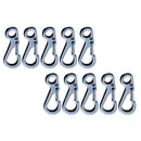 Mini Spring Carabiner Hook EDC Bottle Opener Outdoor Climbing Buckle Key Chai