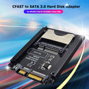CFAST to SATA 3.0 HDD Adapter Card SATA Computer 22 Pin CFAST Card Reader