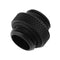 G1/4 Dual External Thread Hose Connector for PC Water Cooling System(Black)