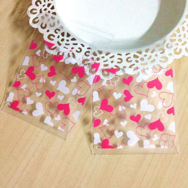 Wedding Plastic Gift Self Adhesive Candy Package Cookies Opp Wrapping Bag
