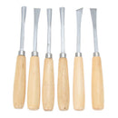 6pcs Wood Carving Chisels Set Carpenter Carving Chisel Kit DIY Hand Gouge Tool