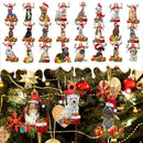 Party Supplies Xmas Christmas Tree Ornaments Cute Puppy Hanging Pendant Holiday