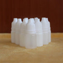 10 x 5ml EMPTY PLASTIC SQUEEZABLE DROPPERs DISPENSERs PUFFER BOTTLES CONTAINERS