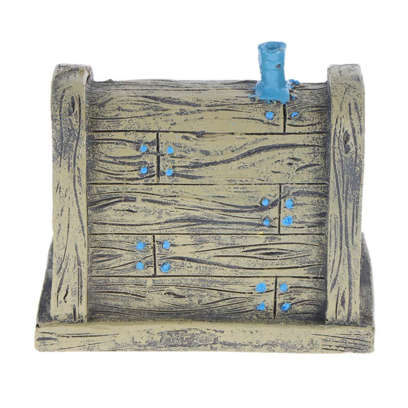 Kunstharz-Fisch Höhle Tank Ornament Aquarium Dekor Landschaftsbau