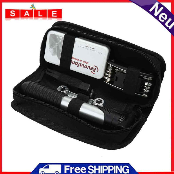 All in 1 Multi-Function Tool Repair Kit Set with Pump Bag for Bicycle