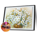 Diamond Painting Little Daisy Full Round Drill Picture of Rhinestone DIY Drawing