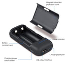 Charging 2 Slot Type C Jack 18650 Battery Battery Storage Case Battery Charger