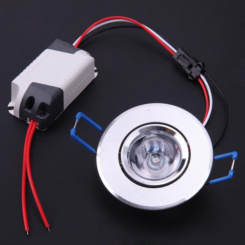 3W RGB Downlight AC85-265V Ceiling Light Lamp Spot Light w/ Remote Control Newly